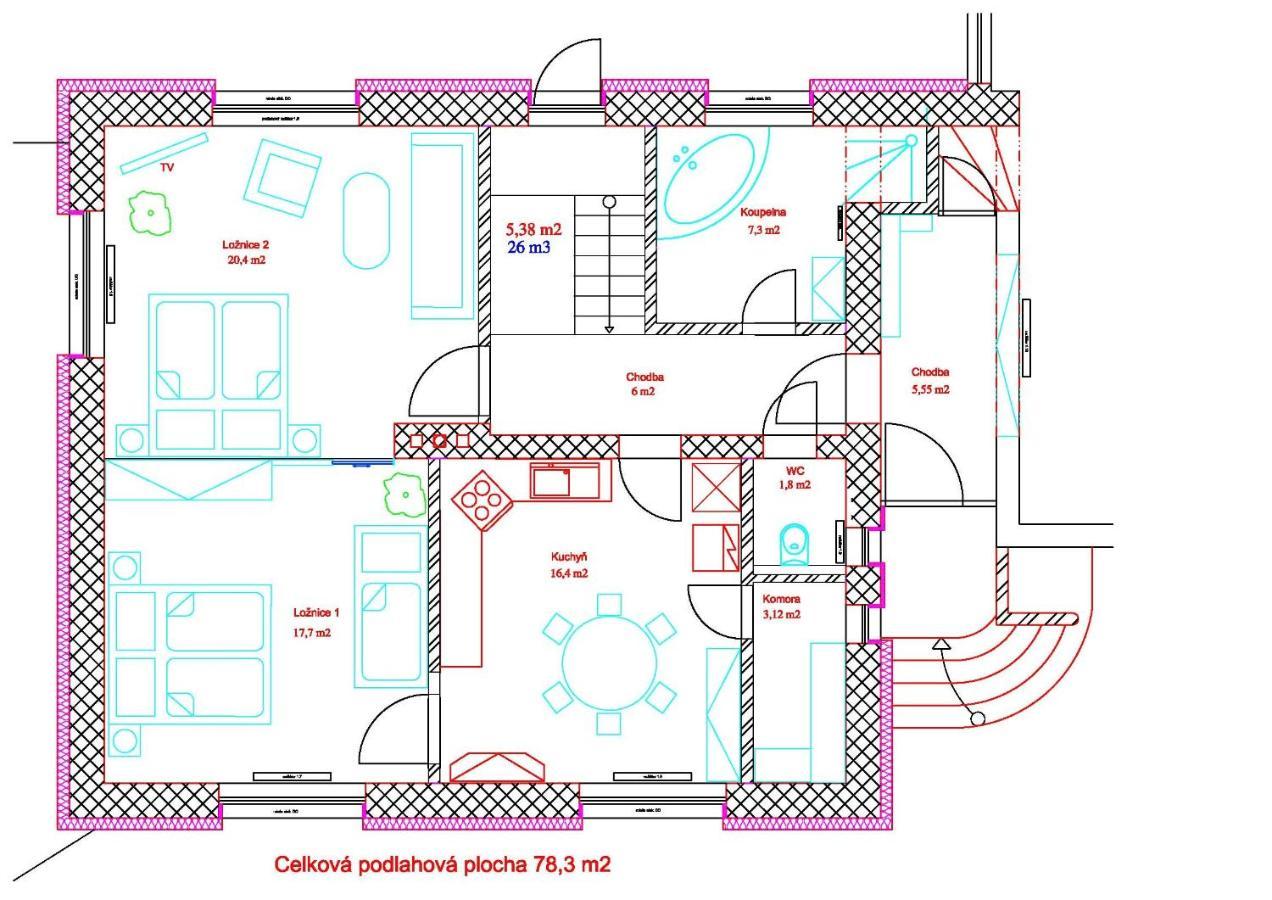 Apartmany Znojmo Buitenkant foto